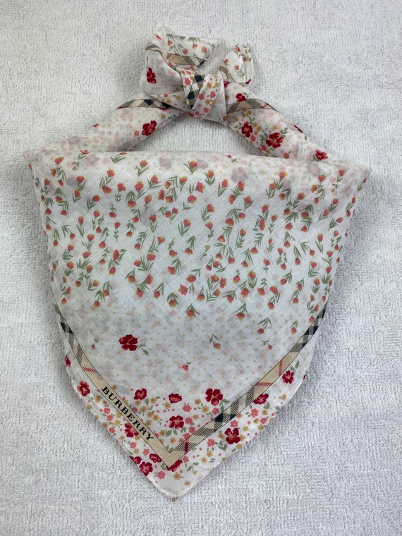Authentic Burberry bandana , burberry handkerchief