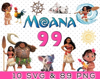 Moana Pig Clipart Etsy