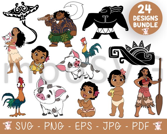 Moana Svg Moana Birthday Svg Baby Moana Svg Moana Svg Etsy Israel