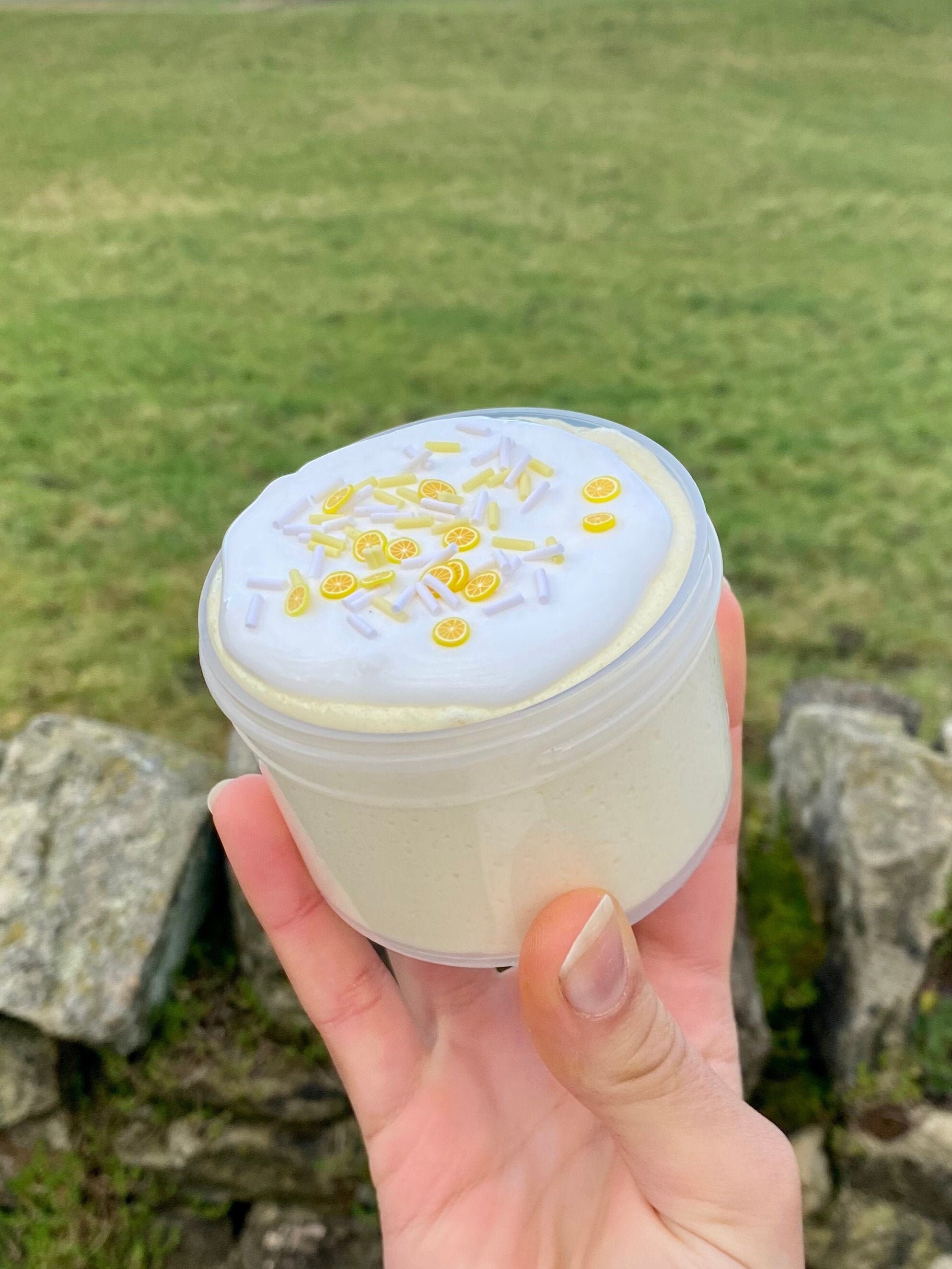 Lemon Cupcake d.i.y / High Quality Scented Slime