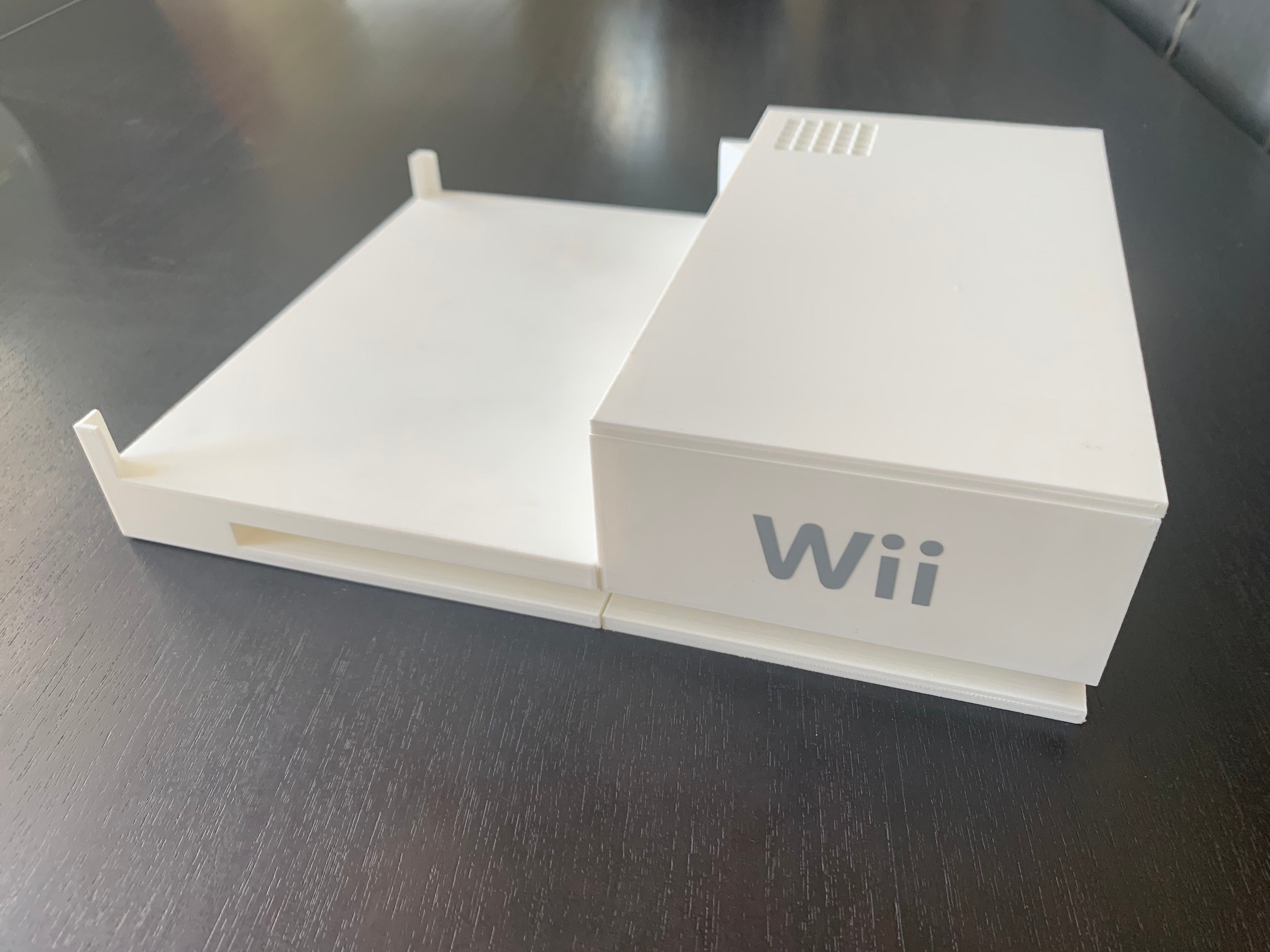 PDP Horizontal Wii Stand Replica 3D Printed Etsy