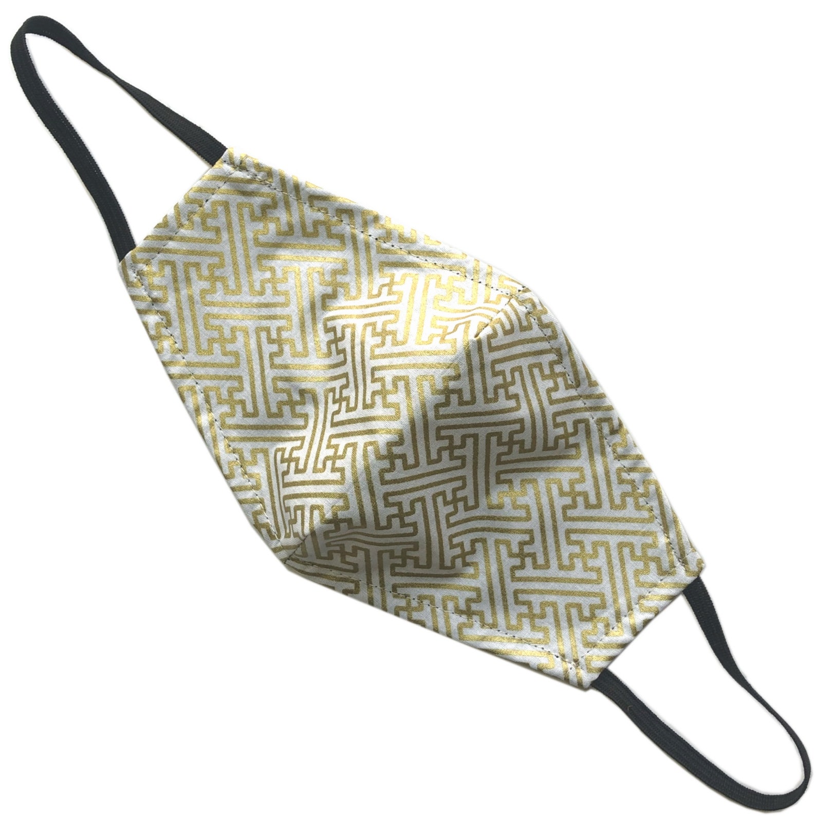 Sayagata Face Mask Japanese Sayagata Pattern Luxury Face Etsy