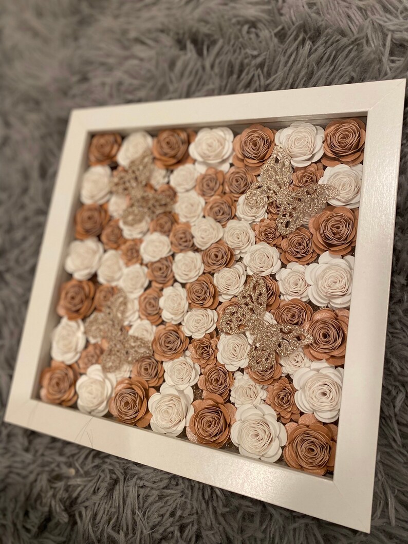 Custom shadow box 8x8 Etsy