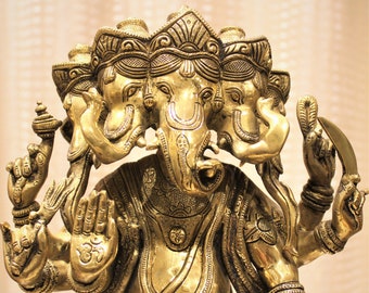 Buy Panchmukhi Ganesh Online In India - Etsy India Buy Panchmukhi Ganesh Online In India - Etsy India