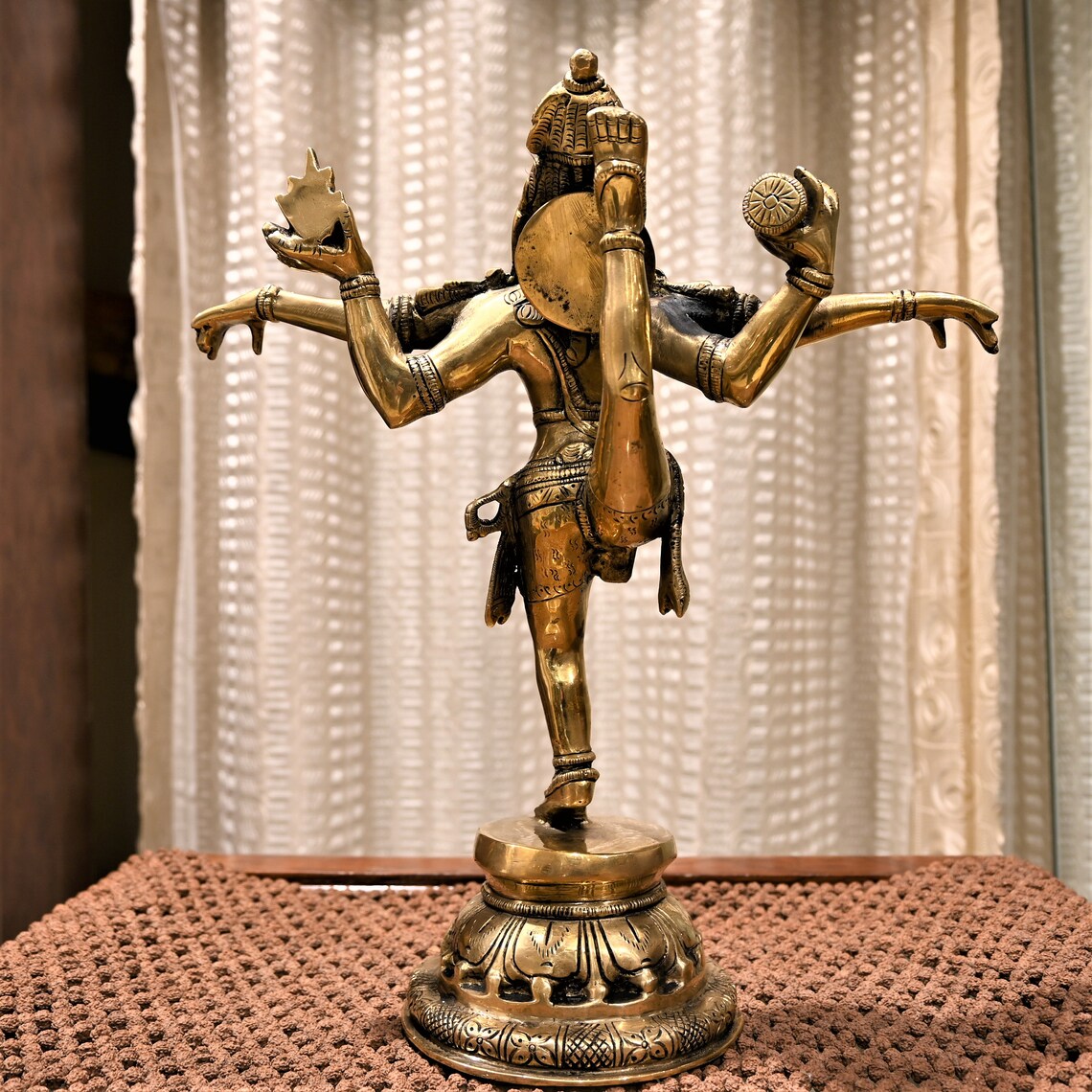 Nataraja Statue 13 Inches Yoga Pose Statue Dancing Shiva Etsy UK