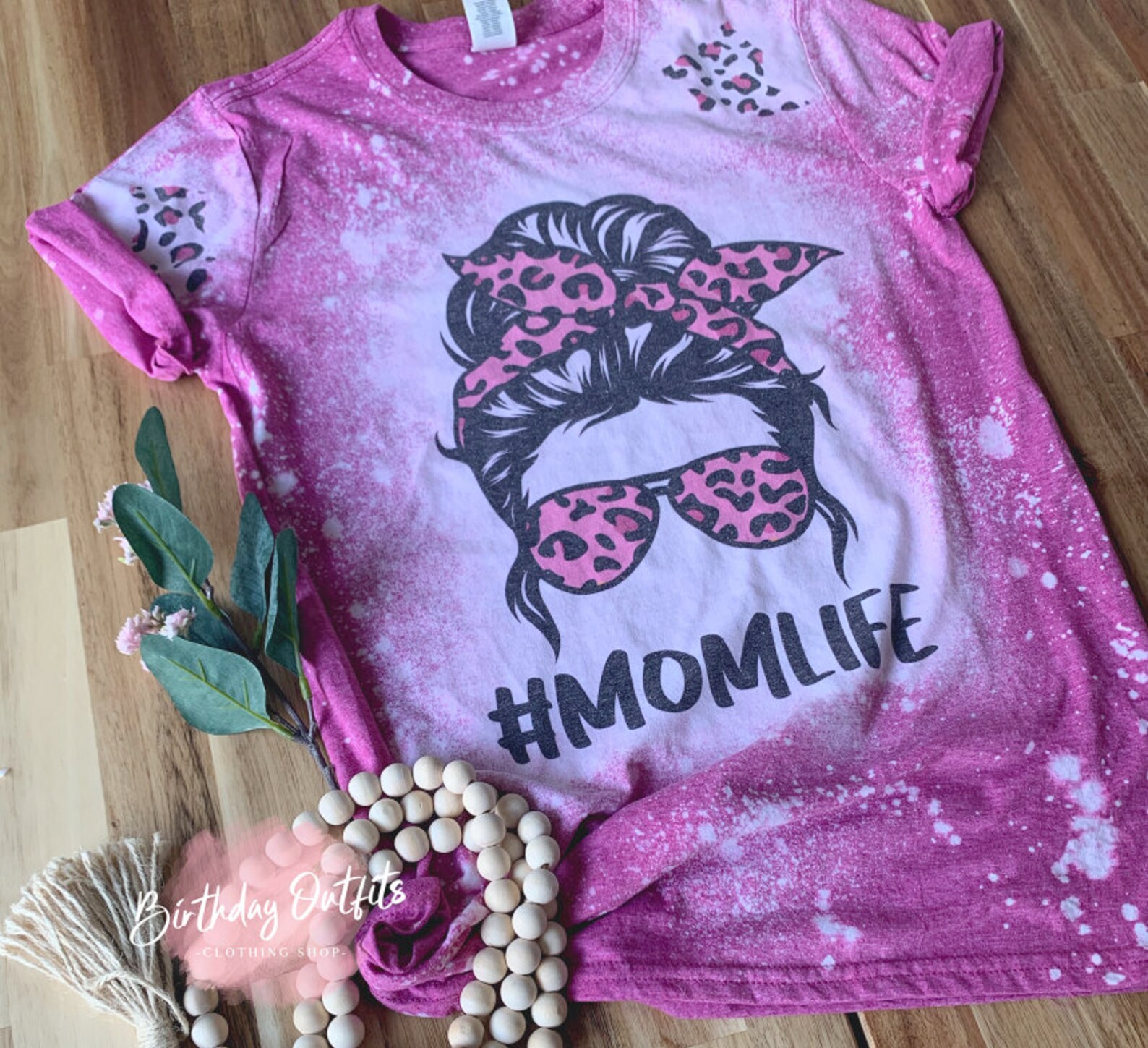 Mom Life Bleached Shirt Bleached shirts sublimated shirts Etsy