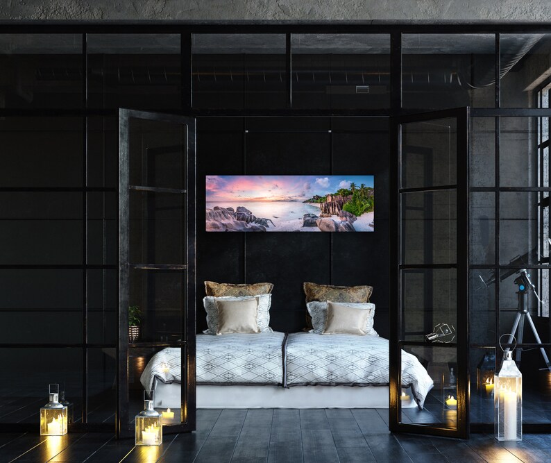 Beach Wall Art Wall Art Beach Canvas Large Bedroom Living | Etsy