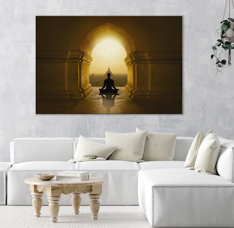 Buddha Wall Art, Asian Wall Art, Buddha Wall Decor, Zen Wall Art, Zen