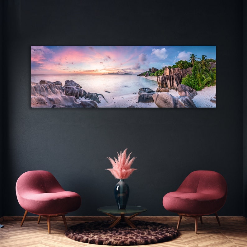 Beach Wall Art Wall Art Beach Canvas Large Bedroom Living Etsy