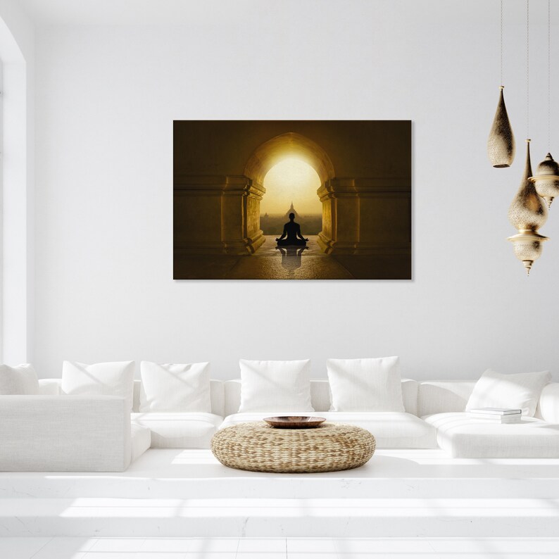 Buddha Wall Art, Asian Wall Art, Buddha Wall Decor, Zen Wall Art, Zen