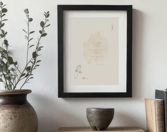 Emily Dickinson Poetry Print: Book Quote Wall Art (Digital Download)