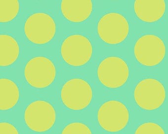 ROAR! by Tula Pink - Dinosaur Eggs Mint - sold by the half yard