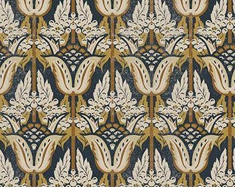 Wabi Bloom Charcoal by Holli Zollinger | FIGO Quilting Cotton | Cotton Fabric by the Half Yard | Modern Quilting Fabric