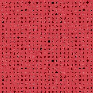 Sleuth Crytograph Viscera - Giucy Giuce - PER QUARTER METRE Sleuth Crytograph Viscera - Giucy Giuce - PER QUARTER METRE
