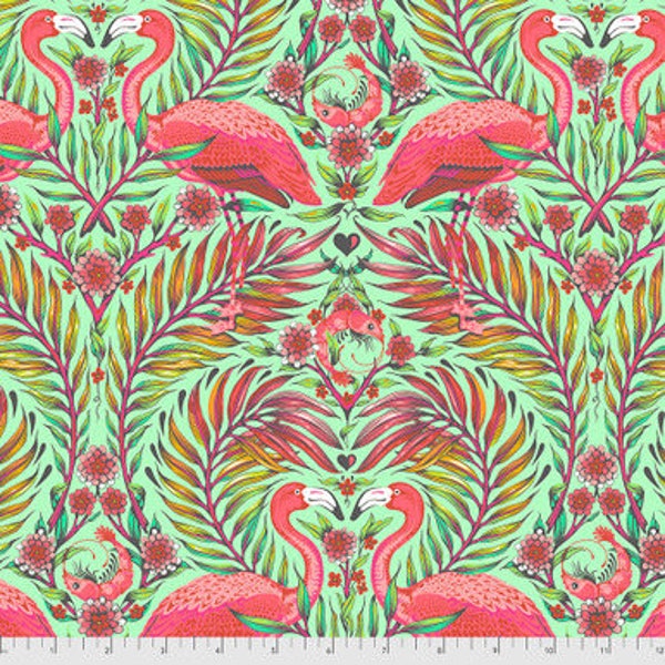 Tula Pink - Daydreamer - Pretty in Pink Mango - Free Spirit Fabrics - sold by the half yard