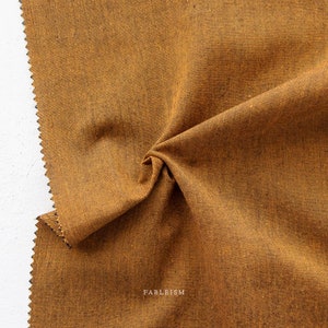 Fableism Nocturne: Everyday Chambray in Solar - sold by the half yard