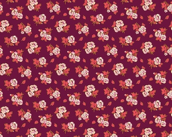 Wild Abandon Unbound Plum by Heather Bailey | FIGO Quilting Cotton | Cotton Fabric by the Half Yard | Modern Quilting Fabric