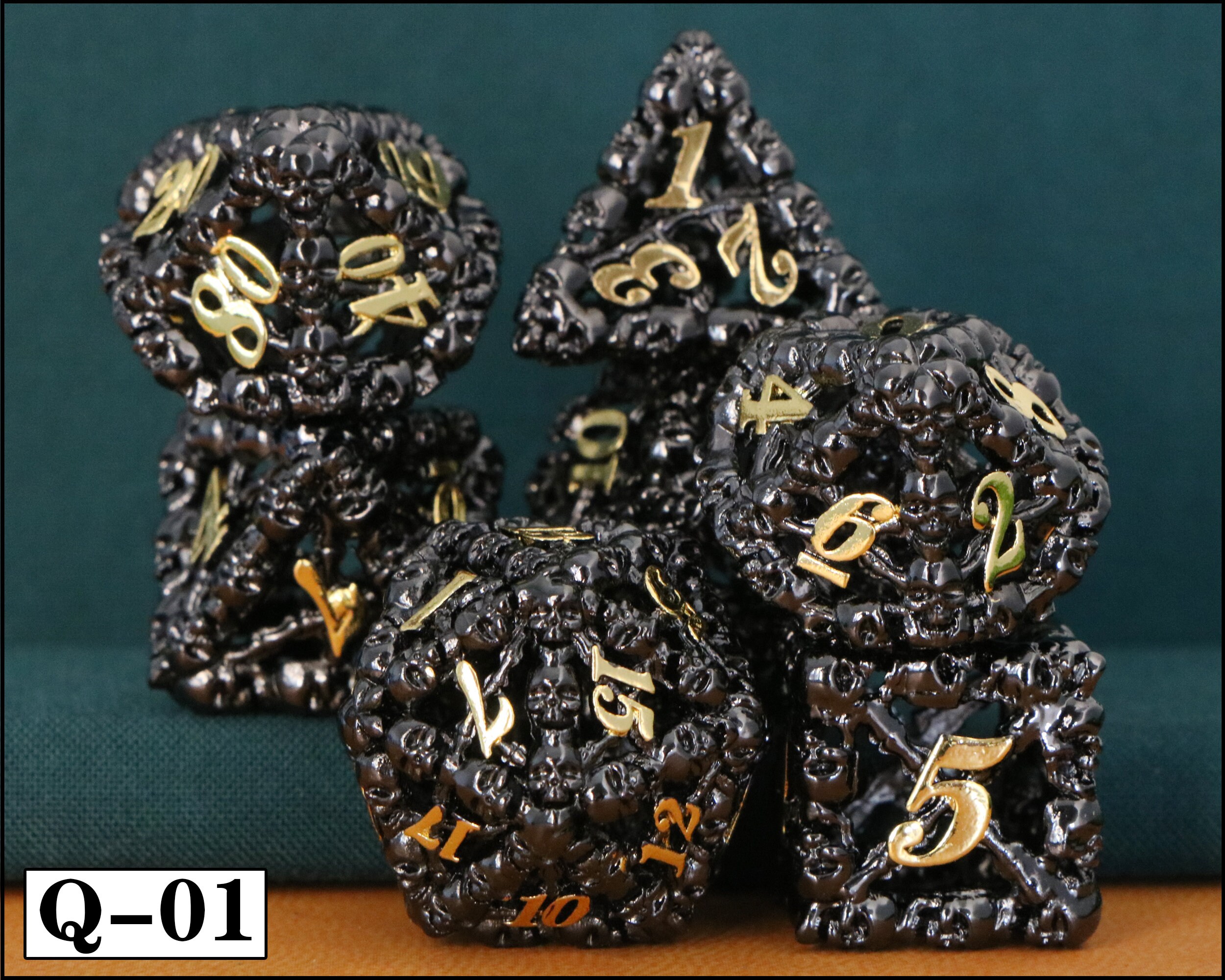 Hollow Dice Dnd Dice Metal Dice Dungeons And Dragons Etsy