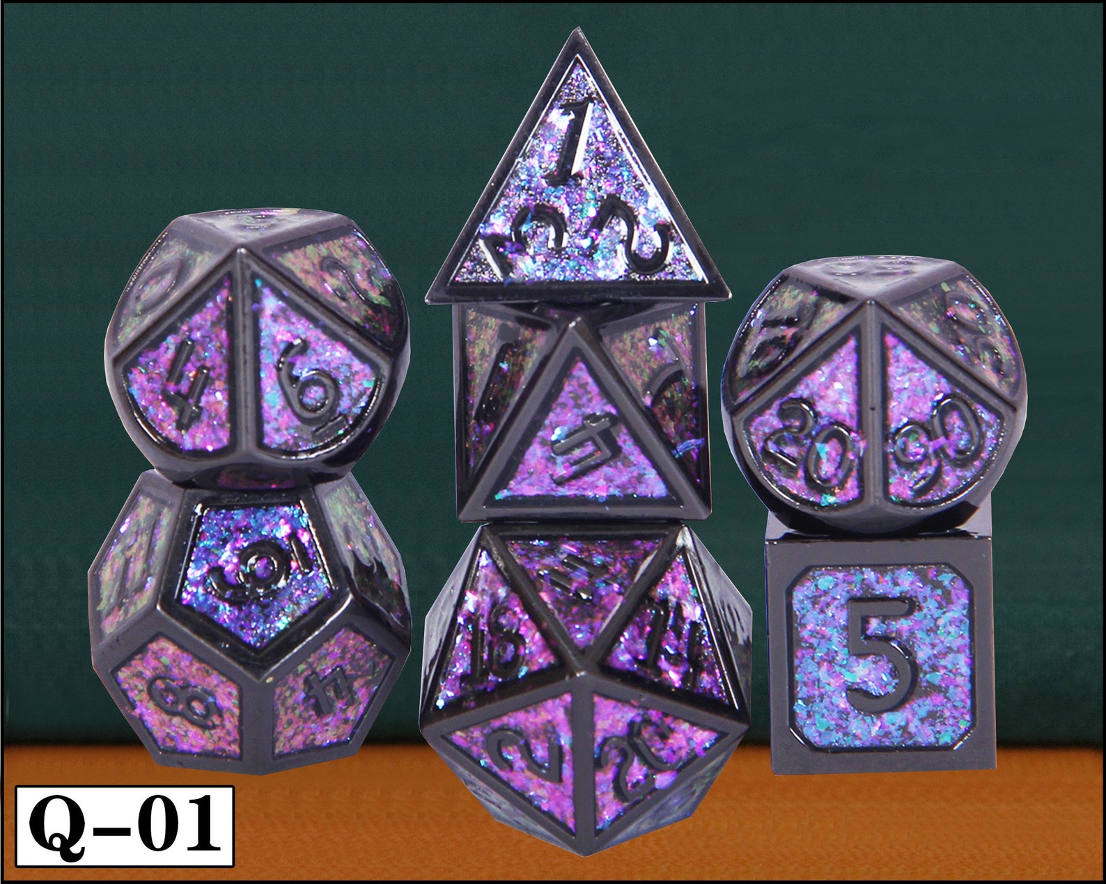 Purple Dice Dnd Dice DD Dice Dungeons And Dragons Dice Etsy