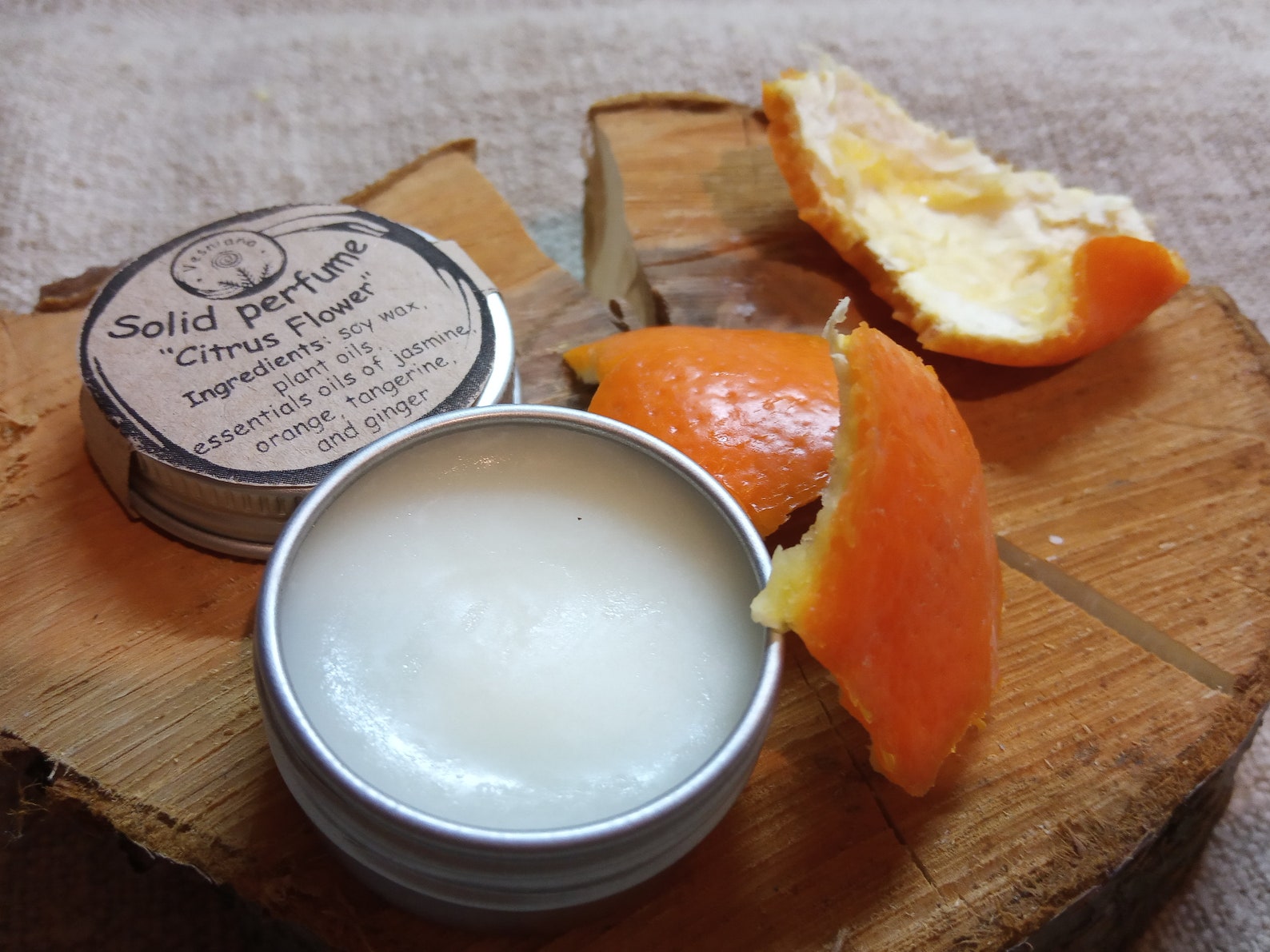 1 pc Solid vegan soy wax perfume Natural essential oils Etsy