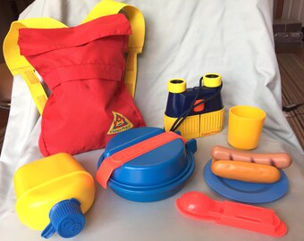 fisher price camping set vintage