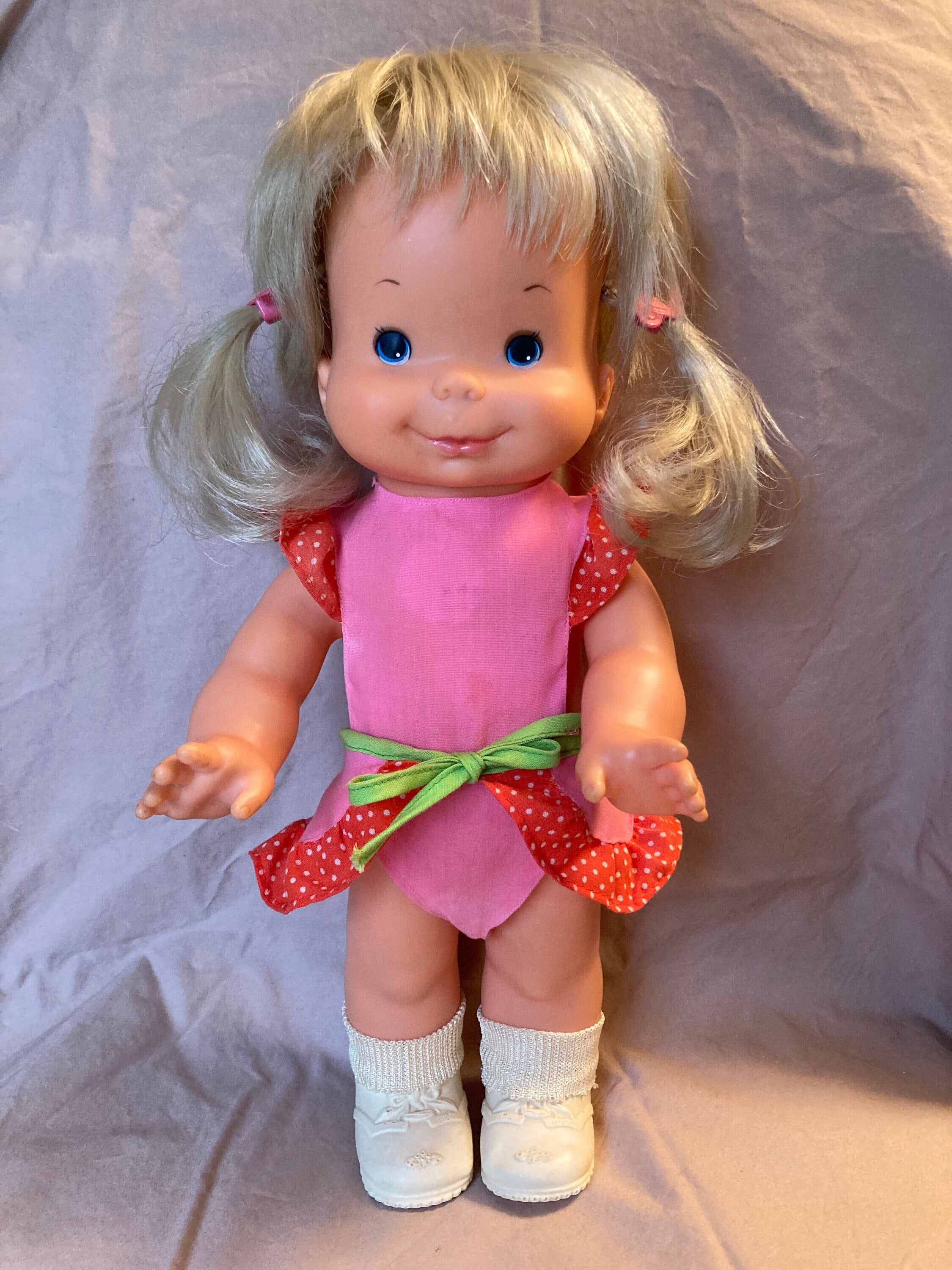 Vintage Ideal Toy Corp whoopsie Baby Doll 1978 Made in Hong Kong