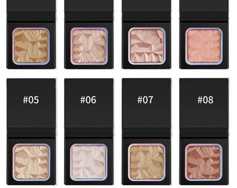 Marque maison - Palettes personnalisées d'enlumineurs pressés pour le visage