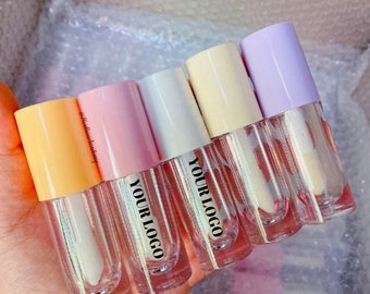 Customized Empty Lipgloss Tubes - 6 Colors To Choose From (6.5ml) | Print your logo on lipgloss tubes