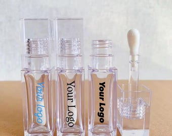 Personalisierte leere quadratische Lipgloss Tuben - Starte ein Lipgloss Geschäft