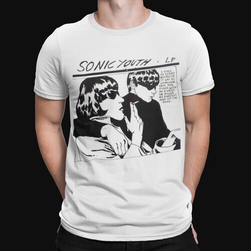 Sonic Youth 'goo' White Tshirt Etsy UK