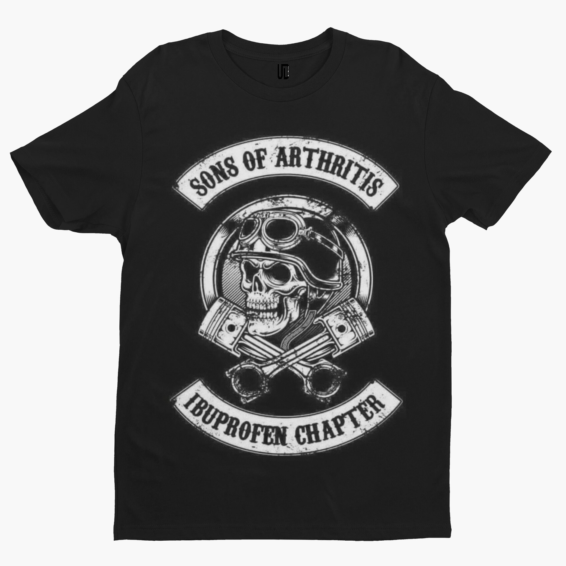 Sons of Arthritis T-Shirt Adult Humour Funny Film TV Motorcycle Bikers