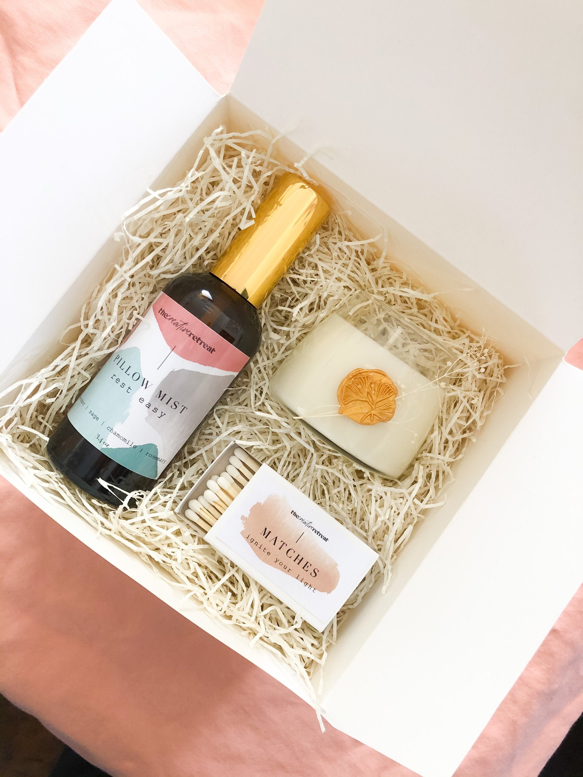 Self Care Kit Self Care Box Sleep Kit Care Package Gift Etsy