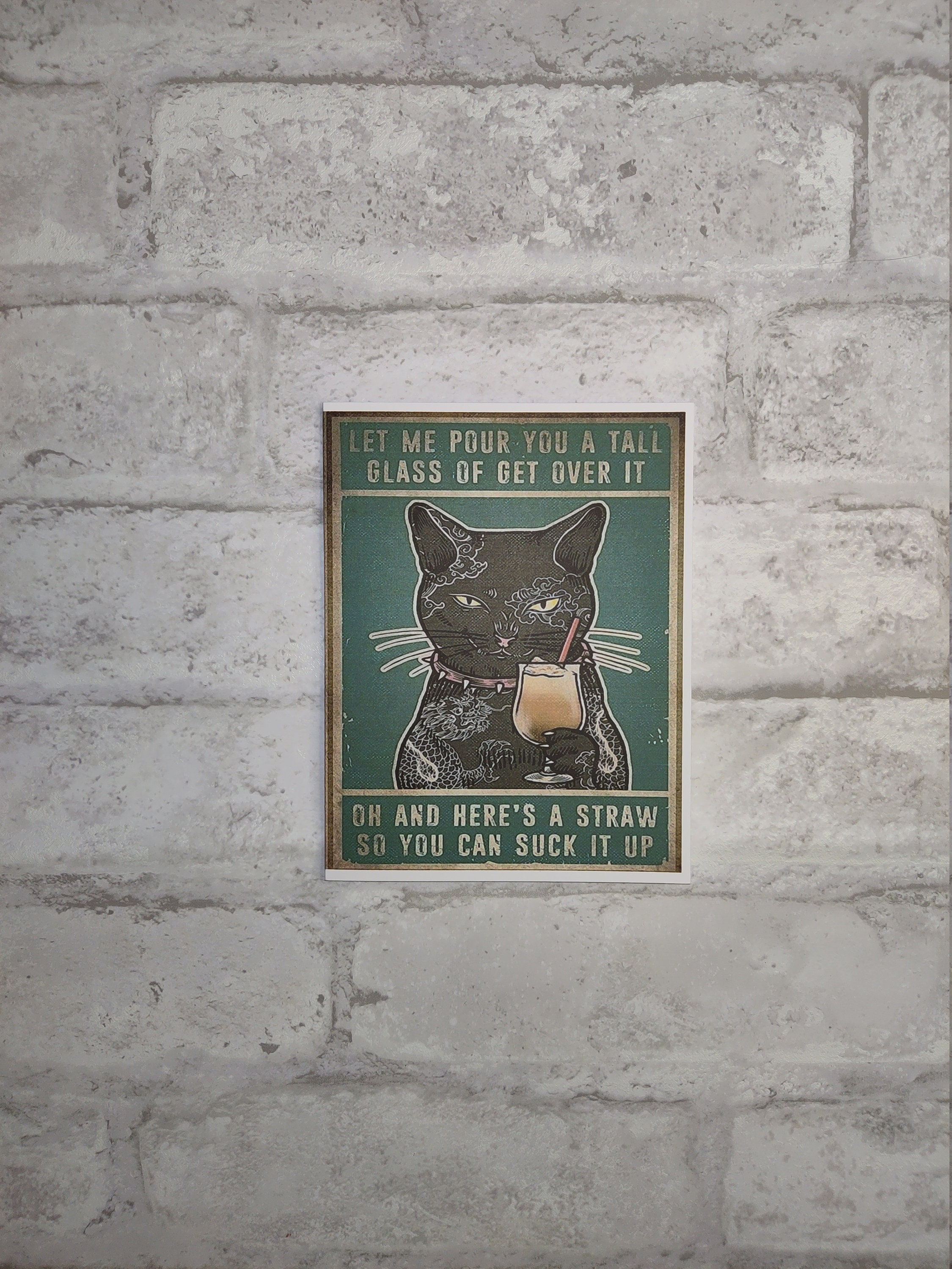 Black Cats Among Blue Flowers Print By Lisa Audit