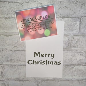 Christmas Card #161- 4 Stages of life.