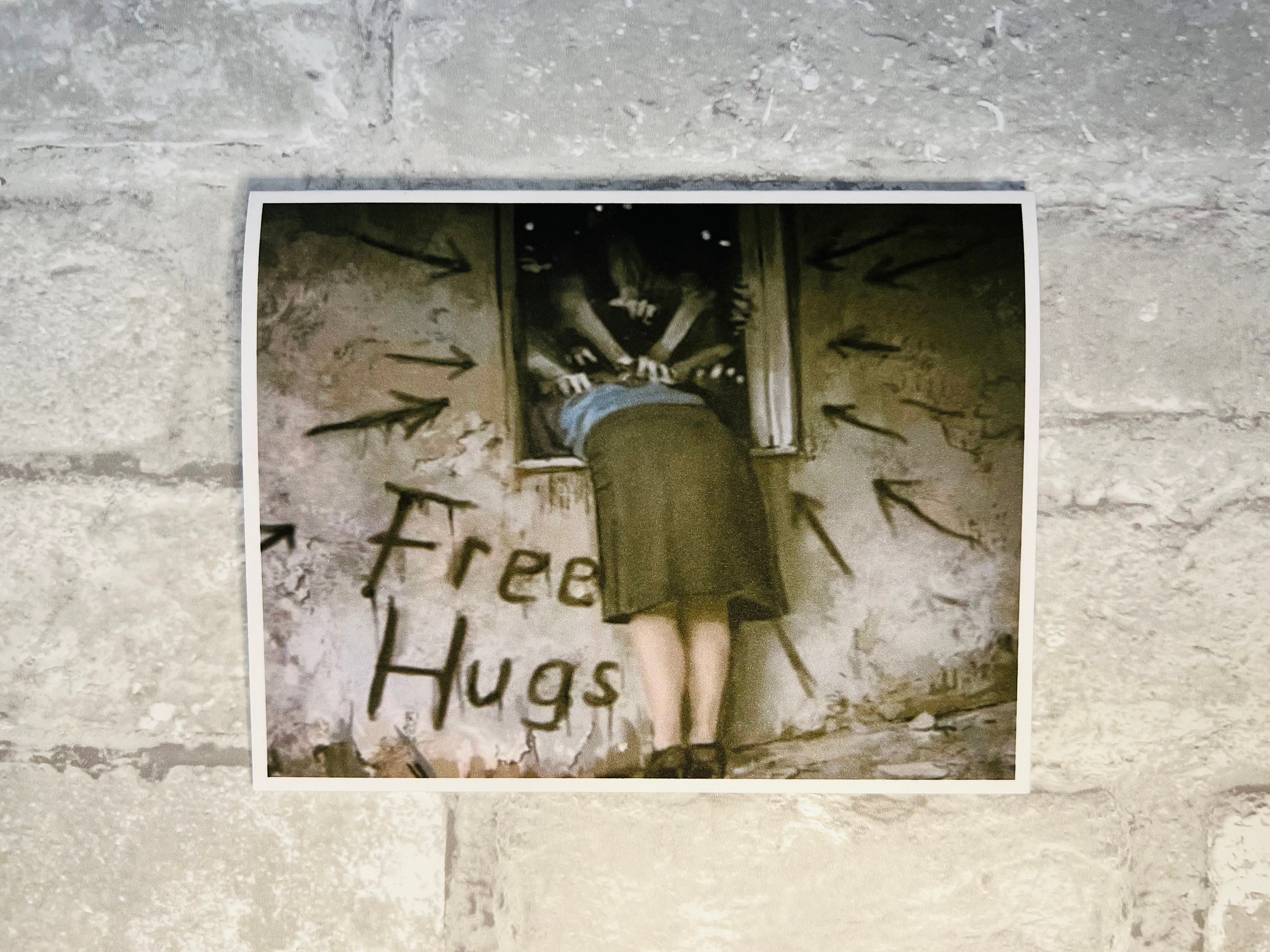 Card #142- Free Hugs- Sometimes a Hug is All You Need to Make You