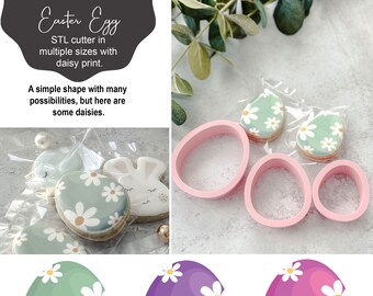 Daisy Easter Egg STL Bundle