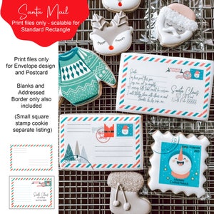 Santa Mail Digital Print files for Eddie