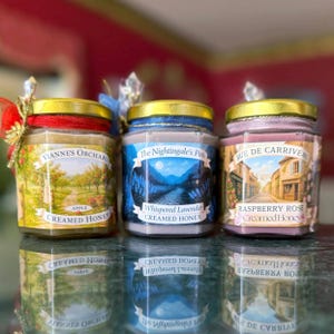 Book Club Honey Sampler Gift Set The Nightingale by Kristin Hannah Tea Party Favors Hostess Gifts for Book Lovers