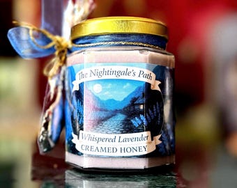 Nightingale Book by Kristin Hannah Lavender Honey Gift for Book Club Party Favors or Gift for Tea Party Favor for Gift for Book Club members