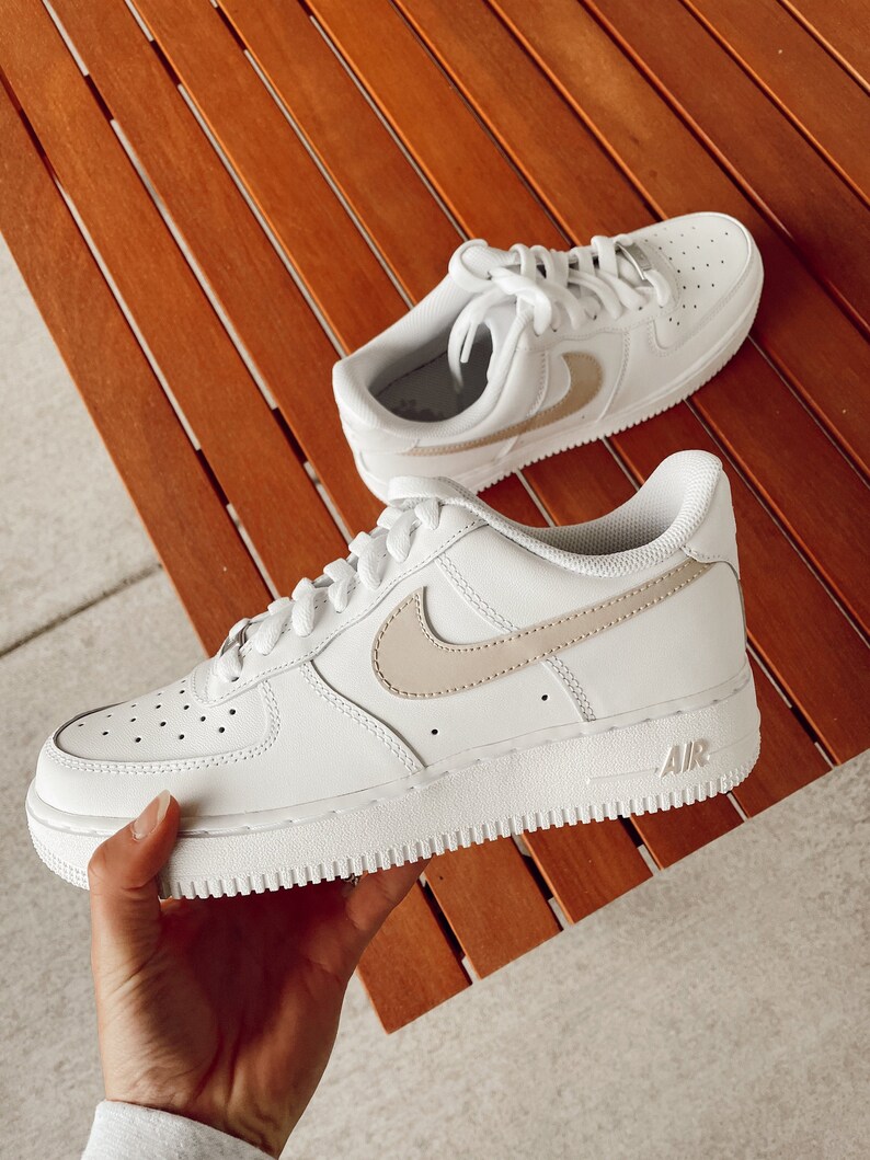 Custom Nike AF1 Any Color Swoosh | Etsy