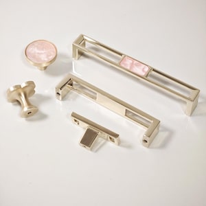 Pink Cabinet Knob: Modern Children&#39;s Room Hardware - Zinc Alloy M680