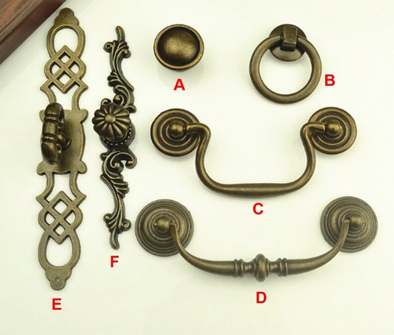 3.54 4.25 Drop Bail Pulls Furniture door Etsy