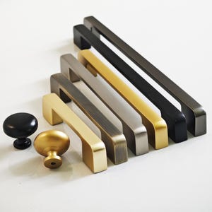 モダンなキッチンキャビネットハンドル、引き出しノブ、クローゼット、ワードローブハンドル、ハードウェア F102