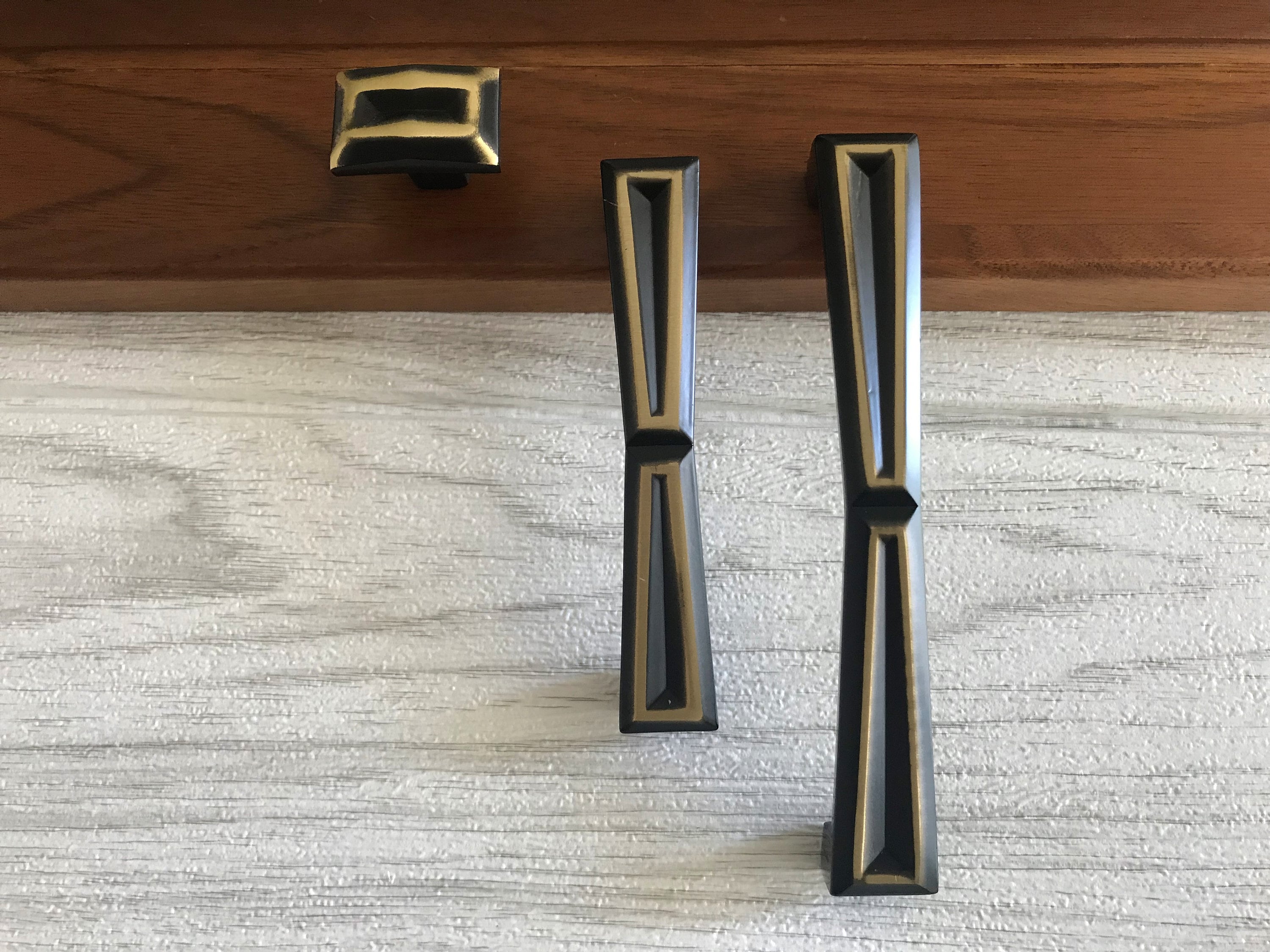 1.2 3.8 5 Pure Copper Closet Door Handles Etsy