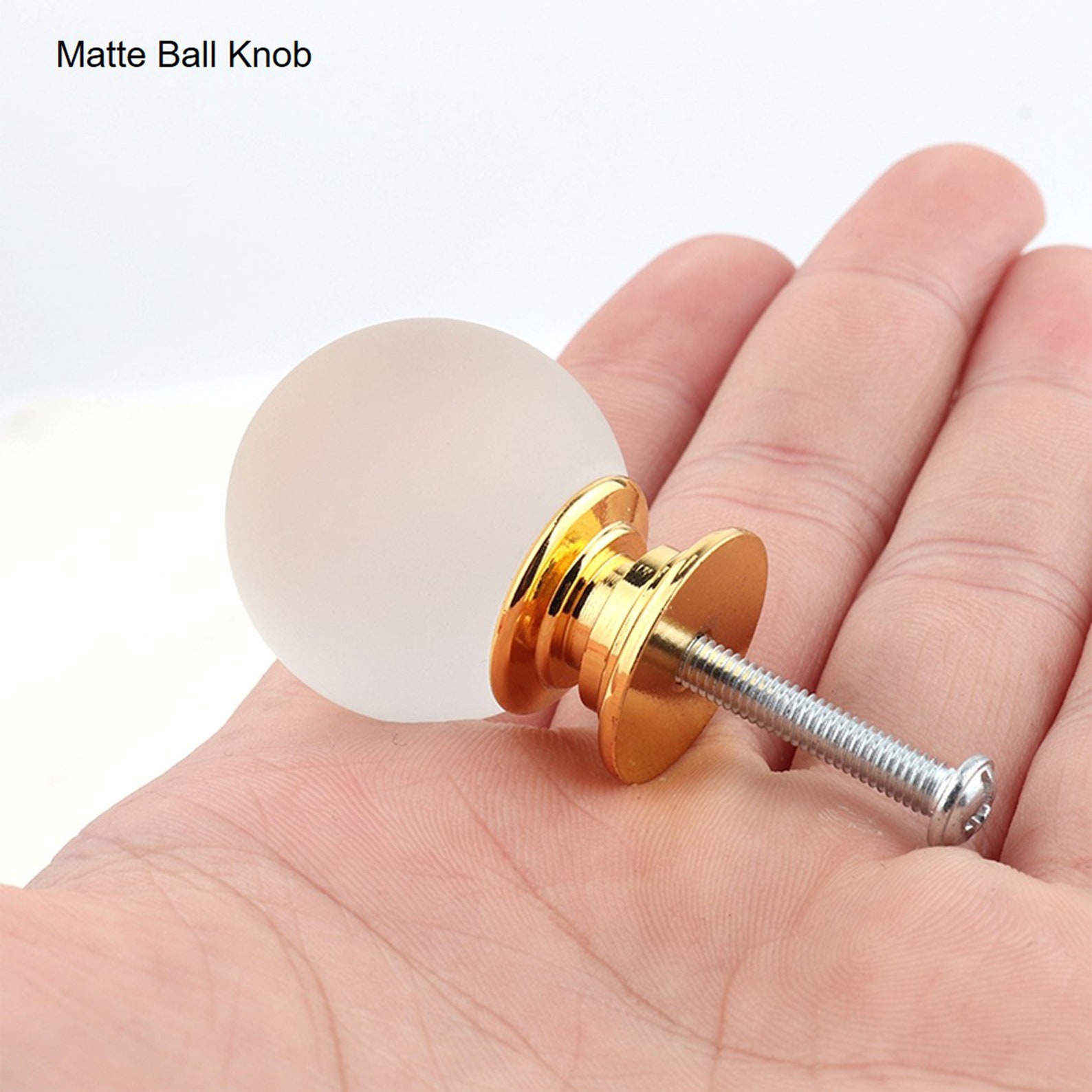 1.2 Crystal Ball Drawer Pulls Knobs Door Pulls Etsy