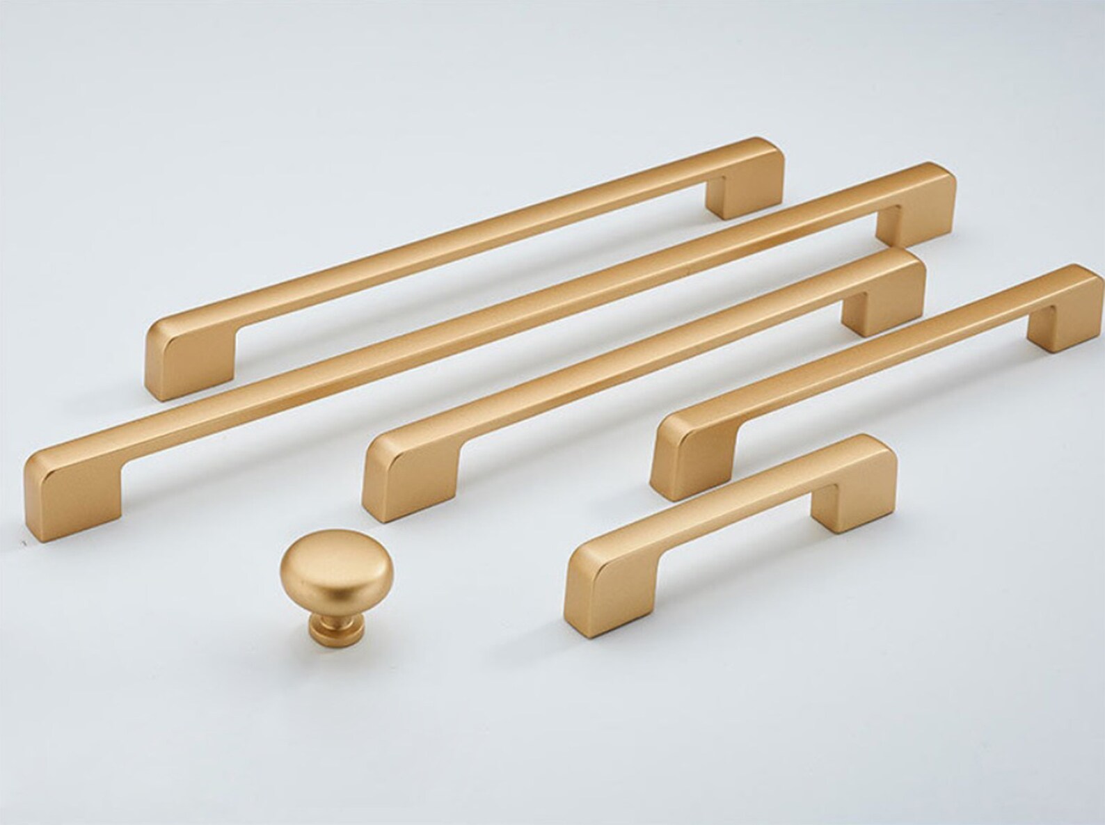 8.8 12.6 Gold Long Cabinet Handles Pulls Modern - Etsy