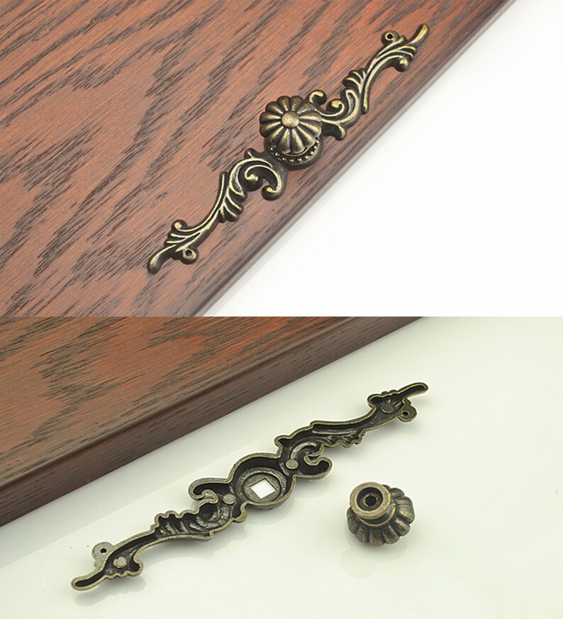 3.54 4.25 Drop Bail Pulls Furniture Door Etsy