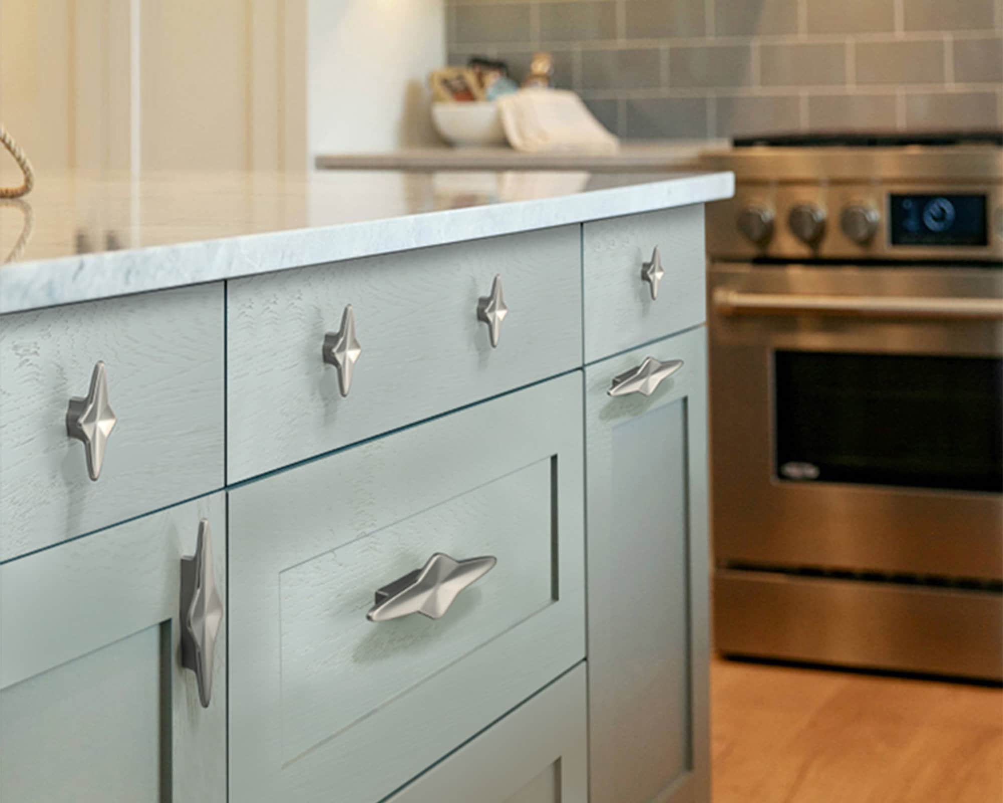 1.25 2.5 Chic Pole Star Handles Handles Etsy