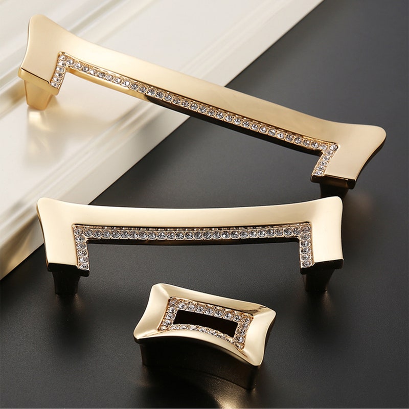 Drawer Pulls With Bling - Etsy