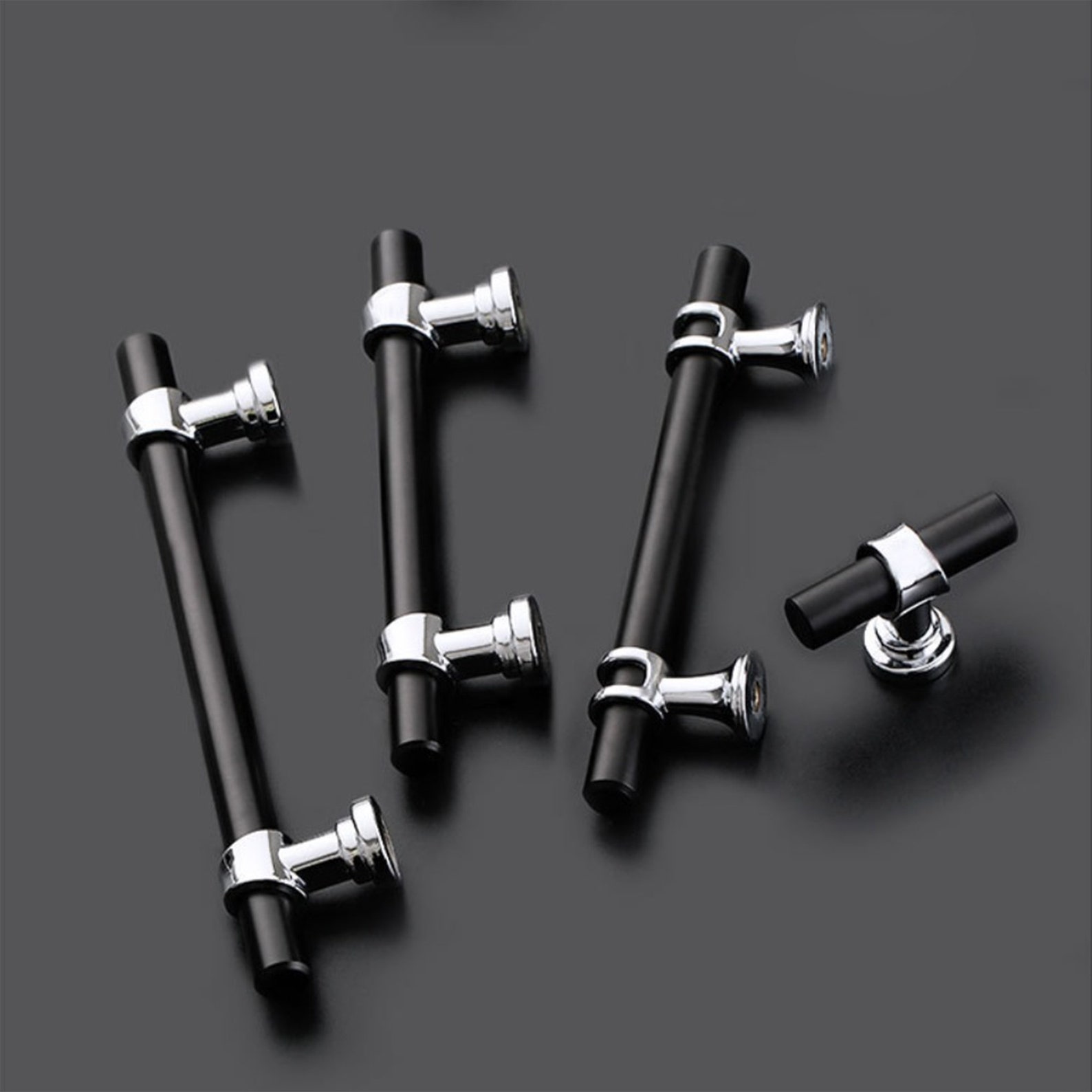 10 11.6 12.3 Extra Long Black Drawer Pulls Etsy
